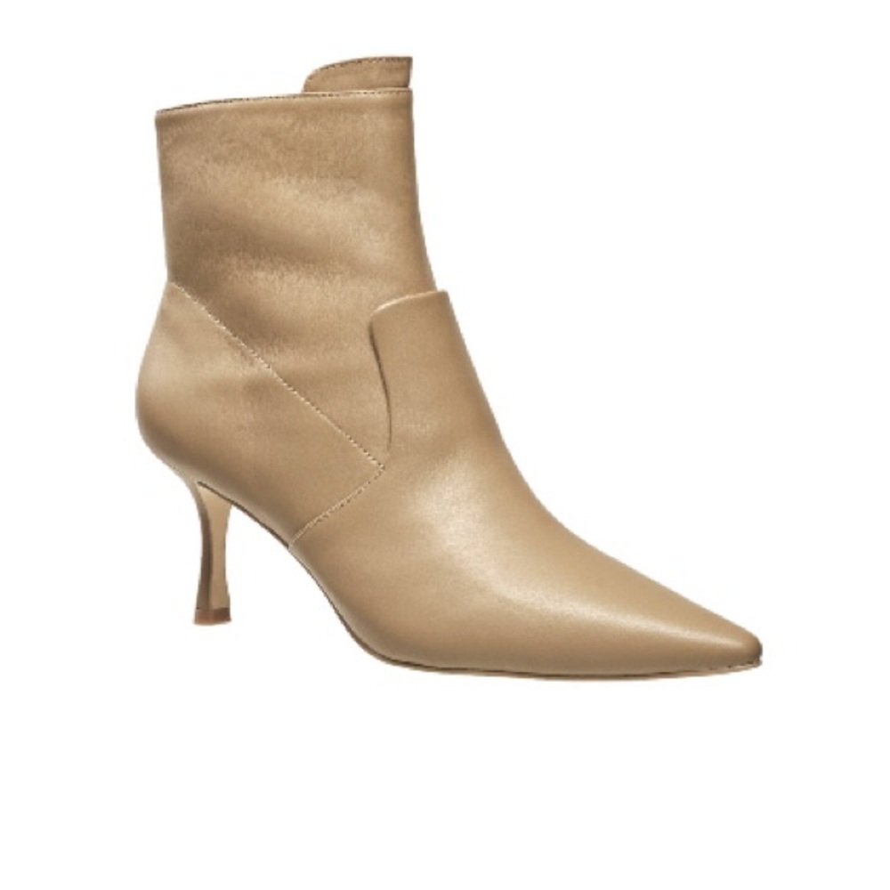 French Connection London Bootie Elegant Tan Ankle Boots